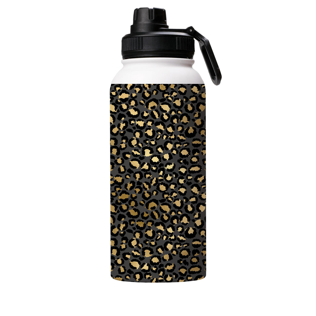 Water Bottles-I Spots Insulated Stainless Steel Water Bottle-32oz (945ml)-Sport cap-Insulated Steel Water Bottle Our insulated stainless steel bottle comes in 3 sizes- Small 12oz (350ml), Medium 18oz (530ml) and Large 32oz (945ml) . It comes with a leak proof cap Keeps water cool for 24 hours Also keeps things warm for up to 12 hours Choice of 3 lids ( Sport Cap, Handle Cap, Flip Cap ) for easy carrying Dishwasher Friendly Lightweight, durable and easy to carry Reusable, so it's safe for the pla