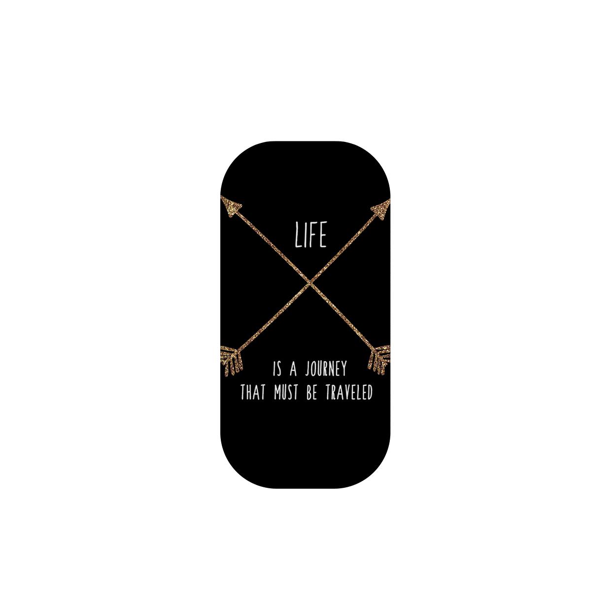 Life Black Phone Stand