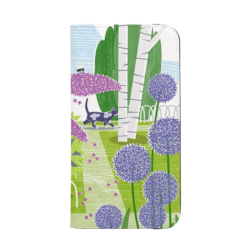 Custodia per telefono con portafoglio - Lilla e Aglioni di Liane Payne - Custodia portafoglio in pelle vegana. Pelle vegana. 3 slot per carte. Esterno completamente stampato. Compatibilità: consulta il menu a discesa per le opzioni, per favore seleziona la custodia corretta poiché realizziamo su ordinazione. - Stringberry