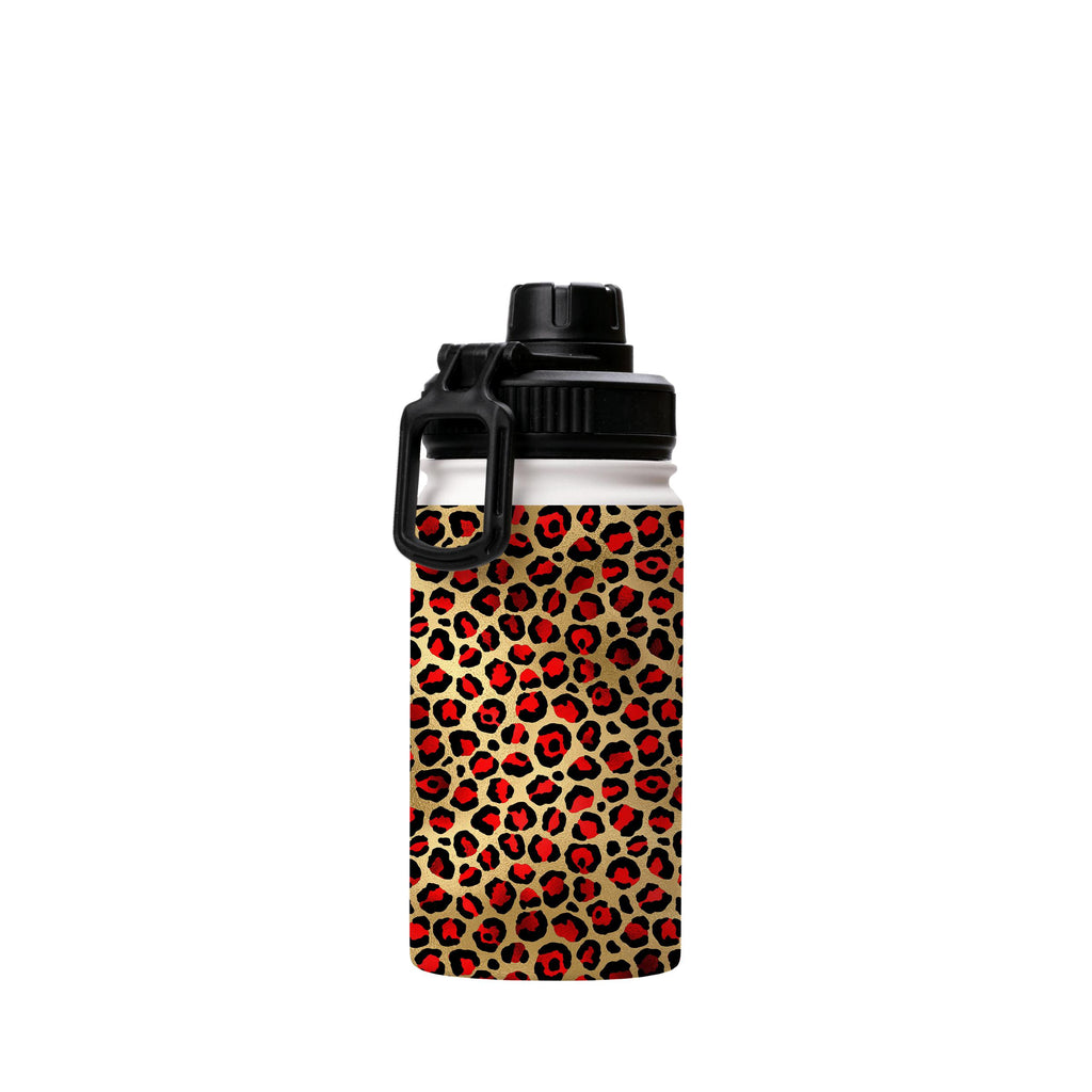 Water Bottles-M Spots Insulated Stainless Steel Water Bottle-12oz (350ml)-Sport cap-Insulated Steel Water Bottle Our insulated stainless steel bottle comes in 3 sizes- Small 12oz (350ml), Medium 18oz (530ml) and Large 32oz (945ml) . It comes with a leak proof cap Keeps water cool for 24 hours Also keeps things warm for up to 12 hours Choice of 3 lids ( Sport Cap, Handle Cap, Flip Cap ) for easy carrying Dishwasher Friendly Lightweight, durable and easy to carry Reusable, so it's safe for the pla