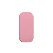 Minimalist pink rectangular phone stand with rounded corners for a secure grip and hands-free viewing.