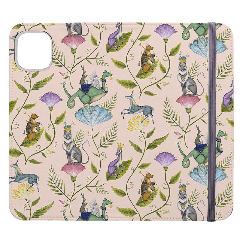 Wallet phone case-Mythicons By Catherine Rowe-Vegan Leather Wallet Case Vegan leather. 3 slots for cards Fully printed exterior. Compatibility See drop down menu for options, please select the right case as we print to order.-Stringberry