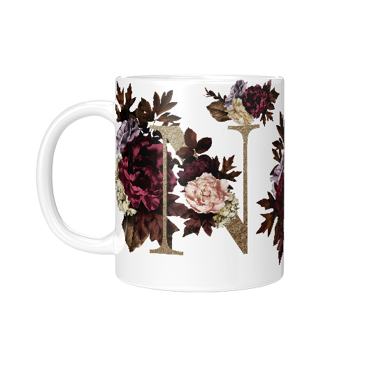 N Amber Ceramic Mug