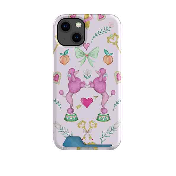 Pink Poodle Parlour Sugar Case and Card By Catherine Rowe