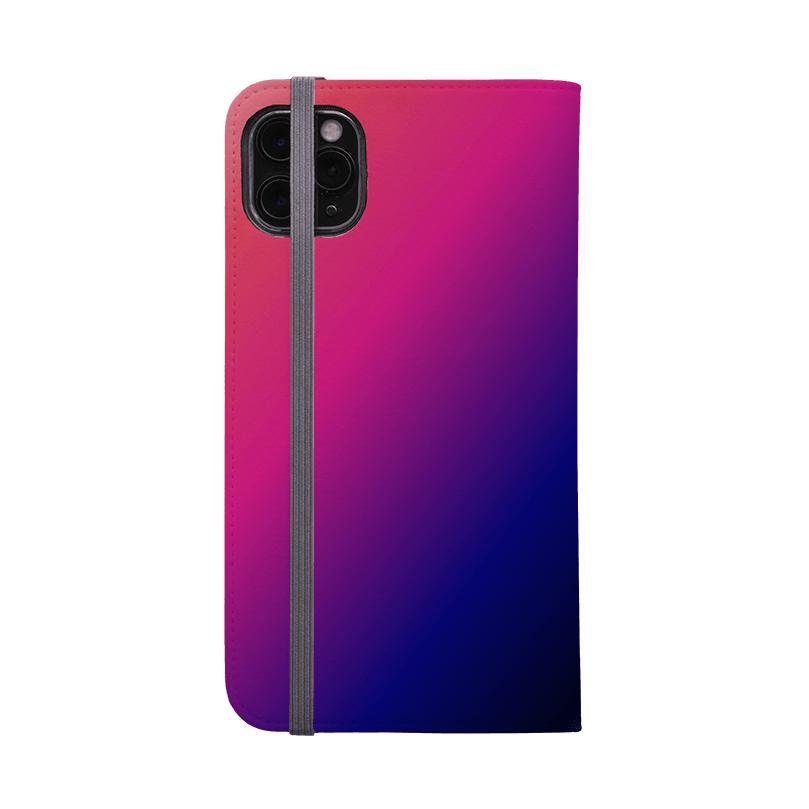 Pink Sky Handy-Geldfach-Hülle von Kitty Joseph. Auf Bestellung gedruckt. Keine Rücknahmen bei falschem Modell. Stilvoll & schützend, Vegan Leder, edler Satinfinish, 3 Kartenfächer, voll bedruckt. Kompatibilität siehe Drop d