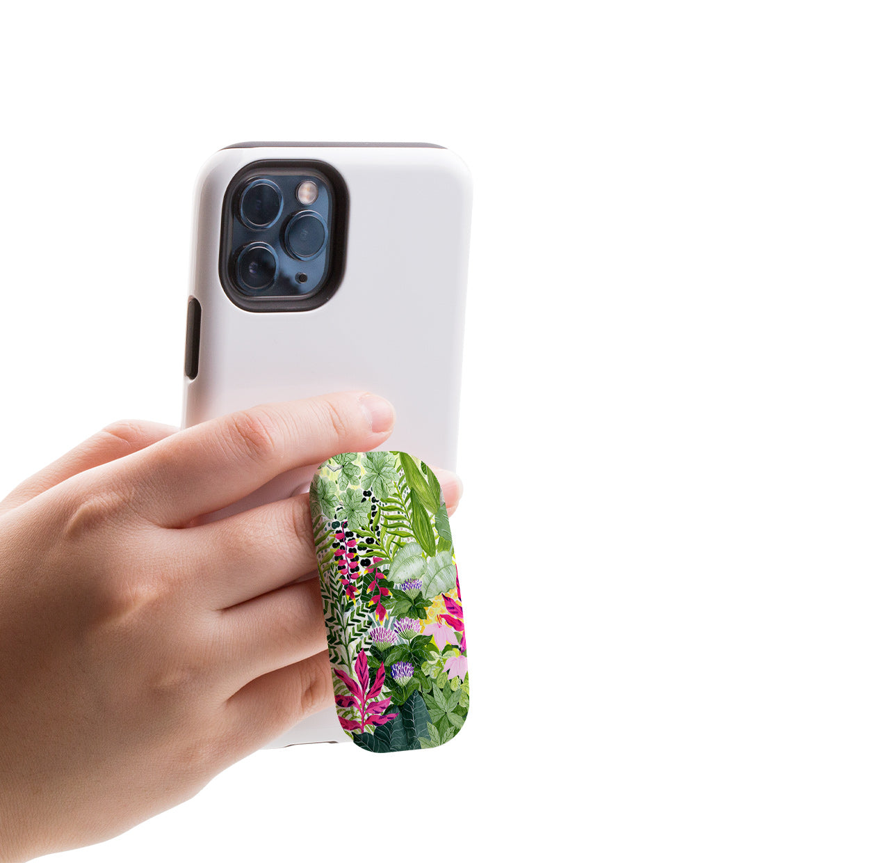 Pink Botanical Phone Stand By Bex Parkin