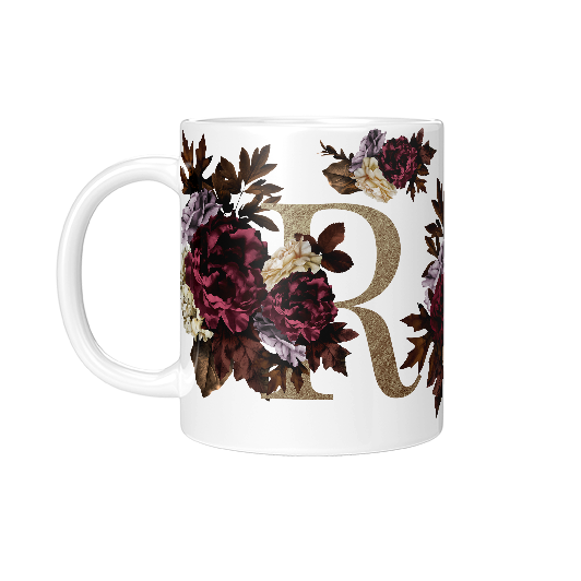 R Amber Ceramic Mug