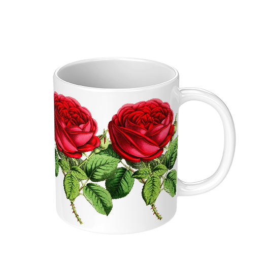 Red roses Ceramic Mug