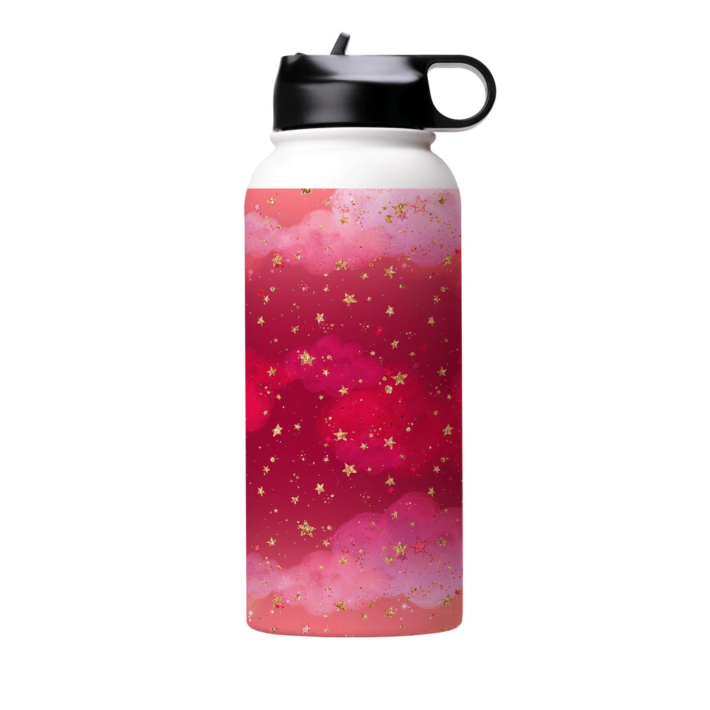 Water Bottles-Red Catford Insulated Stainless Steel Water Bottle-32oz (945ml)-Flip cap-Insulated Steel Water Bottle Our insulated stainless steel bottle comes in 3 sizes- Small 12oz (350ml), Medium 18oz (530ml) and Large 32oz (945ml) . It comes with a leak proof cap Keeps water cool for 24 hours Also keeps things warm for up to 12 hours Choice of 3 lids ( Sport Cap, Handle Cap, Flip Cap ) for easy carrying Dishwasher Friendly Lightweight, durable and easy to carry Reusable, so it's safe for the 