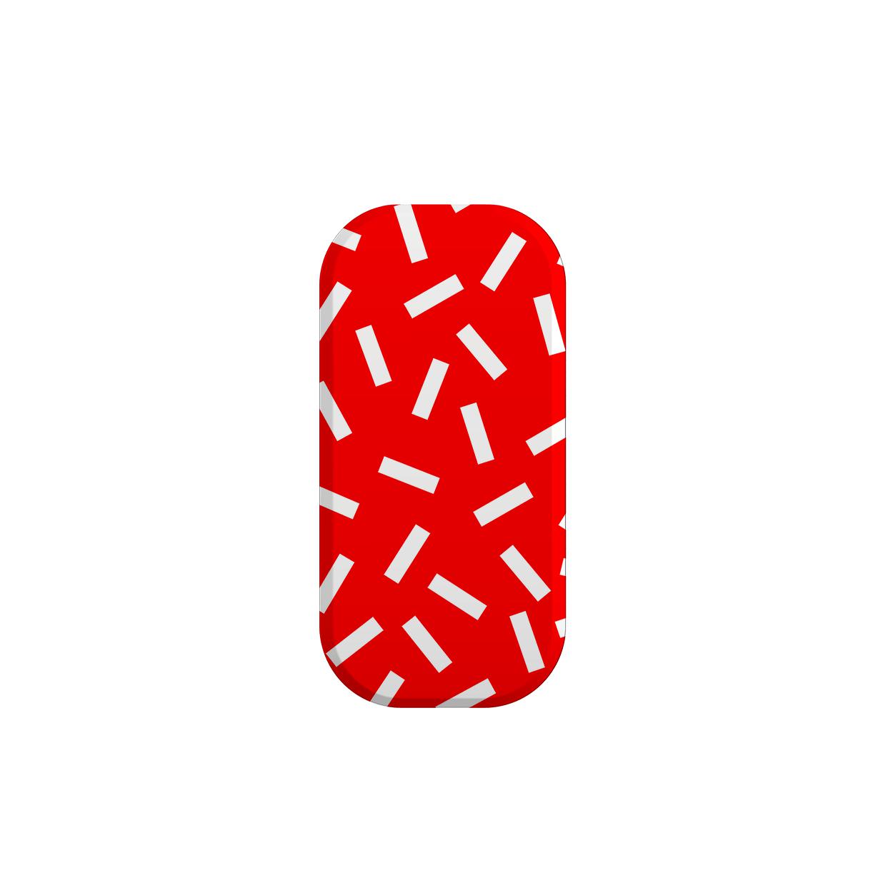 Red Confetti Phone Stand