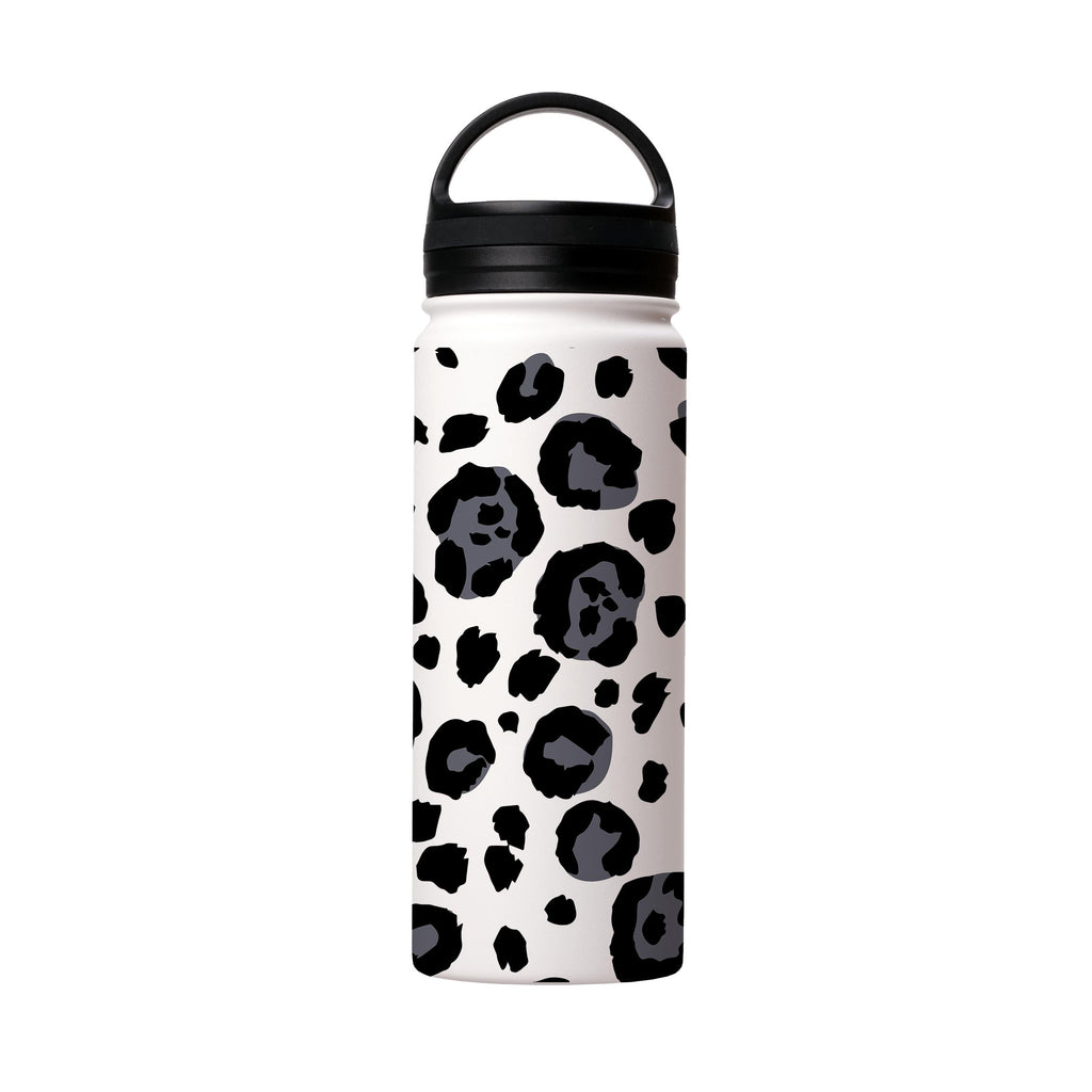 Water Bottles-S Spots Insulated Stainless Steel Water Bottle-18oz (530ml)-handle cap-Insulated Steel Water Bottle Our insulated stainless steel bottle comes in 3 sizes- Small 12oz (350ml), Medium 18oz (530ml) and Large 32oz (945ml) . It comes with a leak proof cap Keeps water cool for 24 hours Also keeps things warm for up to 12 hours Choice of 3 lids ( Sport Cap, Handle Cap, Flip Cap ) for easy carrying Dishwasher Friendly Lightweight, durable and easy to carry Reusable, so it's safe for the pl