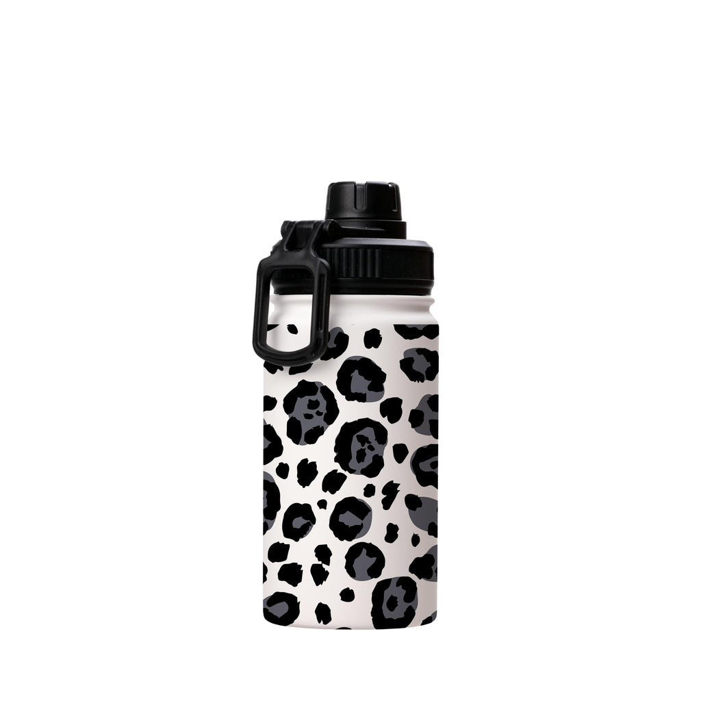 Water Bottles-S Spots Insulated Stainless Steel Water Bottle-12oz (350ml)-Sport cap-Insulated Steel Water Bottle Our insulated stainless steel bottle comes in 3 sizes- Small 12oz (350ml), Medium 18oz (530ml) and Large 32oz (945ml) . It comes with a leak proof cap Keeps water cool for 24 hours Also keeps things warm for up to 12 hours Choice of 3 lids ( Sport Cap, Handle Cap, Flip Cap ) for easy carrying Dishwasher Friendly Lightweight, durable and easy to carry Reusable, so it's safe for the pla