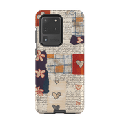 Samsung phone case-Alicia By Jehane-Product Details Raised bevel to protect screen from scratches. Impact resistant polycarbonate shell and shock absorbing inner TPU liner. Secure fit with design wrapping around side of the case and full access to ports. Compatible with Qi-standard wireless charging. Thickness 1/8 inch (3mm), weight 30g. Compatibility See drop down menu for options, please select the right case as we print to order.-Stringberry