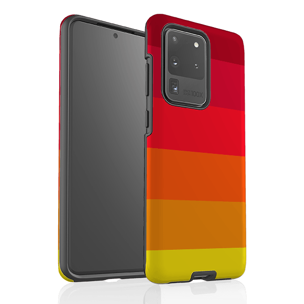 Samsung phone case-Amber Grade By Kitty Joseph-Product Details Raised bevel to protect screen from scratches. Impact resistant polycarbonate shell and shock absorbing inner TPU liner. Secure fit with design wrapping around side of the case and full access to ports. Compatible with Qi-standard wireless charging. Thickness 1/8 inch (3mm), weight 30g. Compatibility See drop down menu for options, please select the right case as we print to order.-Stringberry