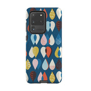 Samsung phone case-April Splash By Ali Brookes-Product Details Raised bevel to protect screen from scratches. Impact resistant polycarbonate shell and shock absorbing inner TPU liner. Secure fit with design wrapping around side of the case and full access to ports. Compatible with Qi-standard wireless charging. Thickness 1/8 inch (3mm), weight 30g. Compatibility See drop down menu for options, please select the right case as we print to order.-Stringberry