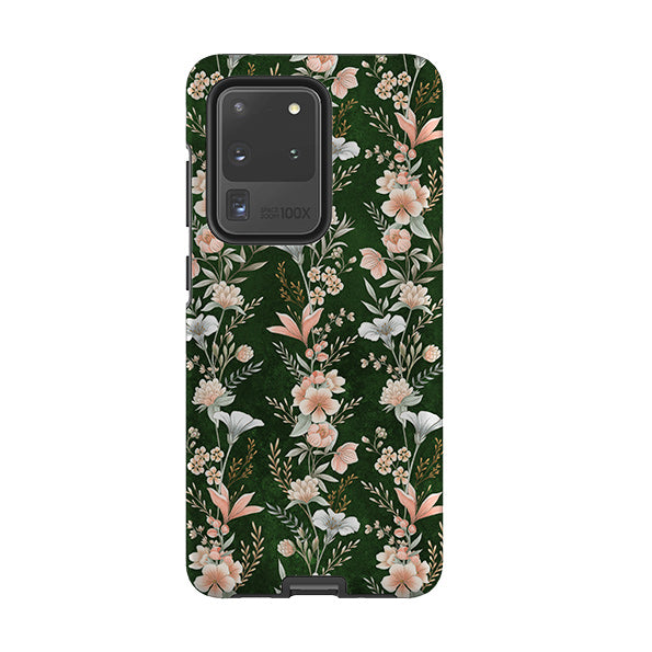 Samsung phone case-Aria-Product Details Raised bevel to protect screen from scratches. Impact resistant polycarbonate shell and shock absorbing inner TPU liner. Secure fit with design wrapping around side of the case and full access to ports. Compatible with Qi-standard wireless charging. Thickness 1/8 inch (3mm), weight 30g. Compatibility See drop down menu for options, please select the right case as we print to order.-Stringberry