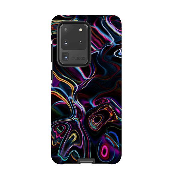 Samsung phone case-Astro Pop-Product Details Raised bevel to protect screen from scratches. Impact resistant polycarbonate shell and shock absorbing inner TPU liner. Secure fit with design wrapping around side of the case and full access to ports. Compatible with Qi-standard wireless charging. Thickness 1/8 inch (3mm), weight 30g. Compatibility See drop down menu for options, please select the right case as we print to order.-Stringberry