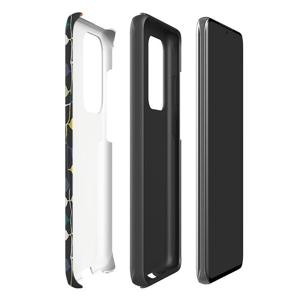 Samsung phone case-Atelier Fairylights By Sarah Campbell-Product Details Raised bevel to protect screen from scratches. Impact resistant polycarbonate shell and shock absorbing inner TPU liner. Secure fit with design wrapping around side of the case and full access to ports. Compatible with Qi-standard wireless charging. Thickness 1/8 inch (3mm), weight 30g. Compatibility See drop down menu for options, please select the right case as we print to order.-Stringberry