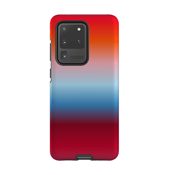 Samsung phone case-Aura Ocean By Kitty Joseph-Product Details Raised bevel to protect screen from scratches. Impact resistant polycarbonate shell and shock absorbing inner TPU liner. Secure fit with design wrapping around side of the case and full access to ports. Compatible with Qi-standard wireless charging. Thickness 1/8 inch (3mm), weight 30g. Compatibility See drop down menu for options, please select the right case as we print to order.-Stringberry