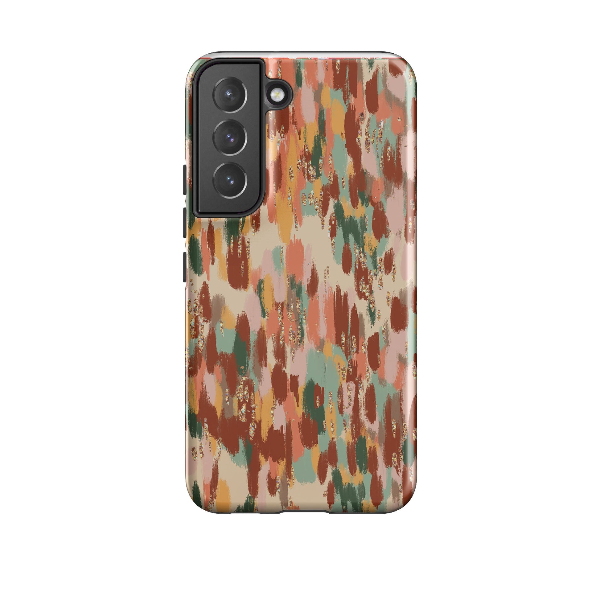 Samsung phone case-Autumn Drops-Product Details Raised bevel to protect screen from scratches. Impact resistant polycarbonate shell and shock absorbing inner TPU liner. Secure fit with design wrapping around side of the case and full access to ports. Compatible with Qi-standard wireless charging. Thickness 1/8 inch (3mm), weight 30g. Compatibility See drop down menu for options, please select the right case as we print to order.-Stringberry