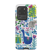 Samsung phone case-Back Garden By Tracey English-Product Details Raised bevel to protect screen from scratches. Impact resistant polycarbonate shell and shock absorbing inner TPU liner. Secure fit with design wrapping around side of the case and full access to ports. Compatible with Qi-standard wireless charging. Thickness 1/8 inch (3mm), weight 30g. Compatibility See drop down menu for options, please select the right case as we print to order.-Stringberry