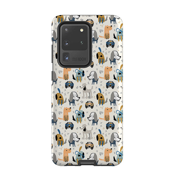 Samsung phone case-Bark Twain-Product Details Raised bevel to protect screen from scratches. Impact resistant polycarbonate shell and shock absorbing inner TPU liner. Secure fit with design wrapping around side of the case and full access to ports. Compatible with Qi-standard wireless charging. Thickness 1/8 inch (3mm), weight 30g. Compatibility See drop down menu for options, please select the right case as we print to order.-Stringberry