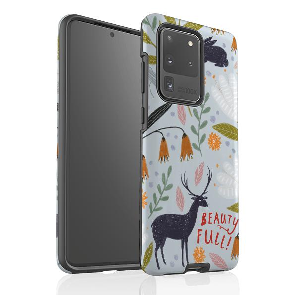 Samsung phone case-Beautiful By Lee Foster Wilson-Product Details Raised bevel to protect screen from scratches. Impact resistant polycarbonate shell and shock absorbing inner TPU liner. Secure fit with design wrapping around side of the case and full access to ports. Compatible with Qi-standard wireless charging. Thickness 1/8 inch (3mm), weight 30g. Compatibility See drop down menu for options, please select the right case as we print to order.-Stringberry