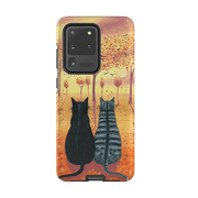 Samsung phone case-Bird Watching By Mary Stubberfield-Product Details Raised bevel to protect screen from scratches. Impact resistant polycarbonate shell and shock absorbing inner TPU liner. Secure fit with design wrapping around side of the case and full access to ports. Compatible with Qi-standard wireless charging. Thickness 1/8 inch (3mm), weight 30g. Compatibility See drop down menu for options, please select the right case as we print to order.-Stringberry