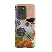 Samsung phone case-Blackbird And Ivy By Liane Payne-Product Details Raised bevel to protect screen from scratches. Impact resistant polycarbonate shell and shock absorbing inner TPU liner. Secure fit with design wrapping around side of the case and full access to ports. Compatible with Qi-standard wireless charging. Thickness 1/8 inch (3mm), weight 30g. Compatibility See drop down menu for options, please select the right case as we print to order.-Stringberry