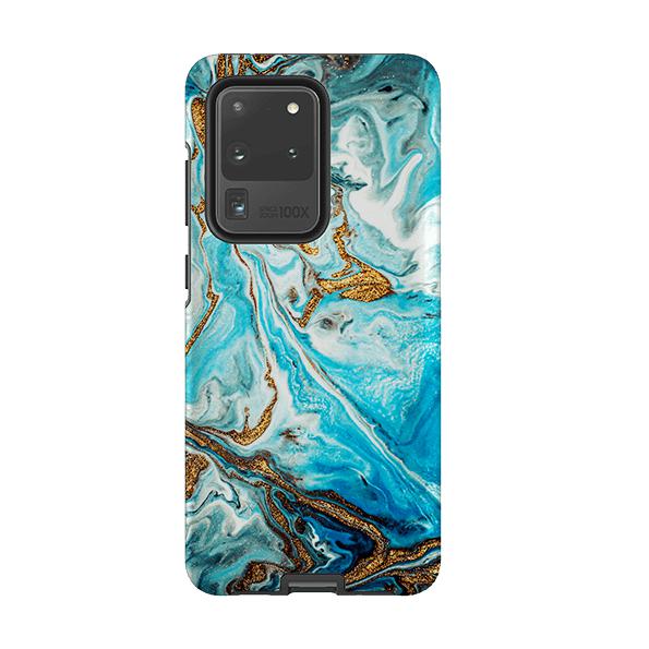 Samsung phone case-Blue Royal-Product Details Raised bevel to protect screen from scratches. Impact resistant polycarbonate shell and shock absorbing inner TPU liner. Secure fit with design wrapping around side of the case and full access to ports. Compatible with Qi-standard wireless charging. Thickness 1/8 inch (3mm), weight 30g. Compatibility See drop down menu for options, please select the right case as we print to order.-Stringberry