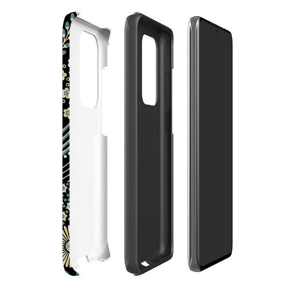 Samsung phone case-Bouquet By Cressida Bell-Product Details Raised bevel to protect screen from scratches. Impact resistant polycarbonate shell and shock absorbing inner TPU liner. Secure fit with design wrapping around side of the case and full access to ports. Compatible with Qi-standard wireless charging. Thickness 1/8 inch (3mm), weight 30g. Compatibility See drop down menu for options, please select the right case as we print to order.-Stringberry