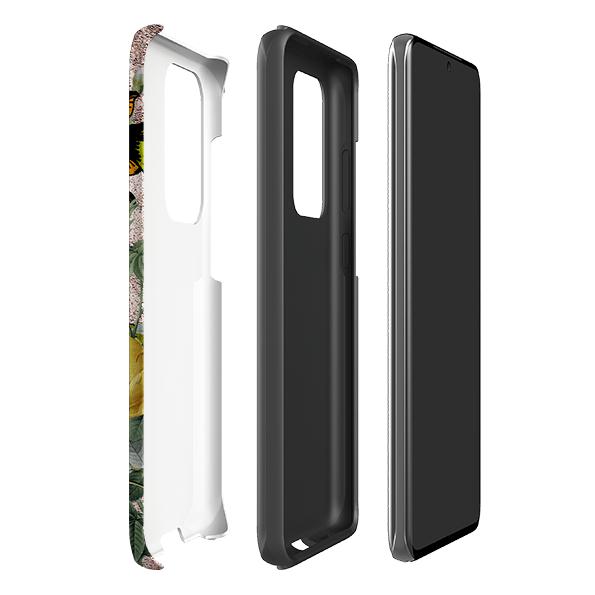 Samsung phone case-Bowes-Product Details Raised bevel to protect screen from scratches. Impact resistant polycarbonate shell and shock absorbing inner TPU liner. Secure fit with design wrapping around side of the case and full access to ports. Compatible with Qi-standard wireless charging. Thickness 1/8 inch (3mm), weight 30g. Compatibility See drop down menu for options, please select the right case as we print to order.-Stringberry