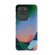 Samsung phone case-Breathe By Mia Underwood-Product Details Raised bevel to protect screen from scratches. Impact resistant polycarbonate shell and shock absorbing inner TPU liner. Secure fit with design wrapping around side of the case and full access to ports. Compatible with Qi-standard wireless charging. Thickness 1/8 inch (3mm), weight 30g. Compatibility See drop down menu for options, please select the right case as we print to order.-Stringberry