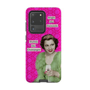 Samsung phone case-Bright Like Diamonds By Clare Jordan-Product Details Raised bevel to protect screen from scratches. Impact resistant polycarbonate shell and shock absorbing inner TPU liner. Secure fit with design wrapping around side of the case and full access to ports. Compatible with Qi-standard wireless charging. Thickness 1/8 inch (3mm), weight 30g. Compatibility See drop down menu for options, please select the right case as we print to order.-Stringberry
