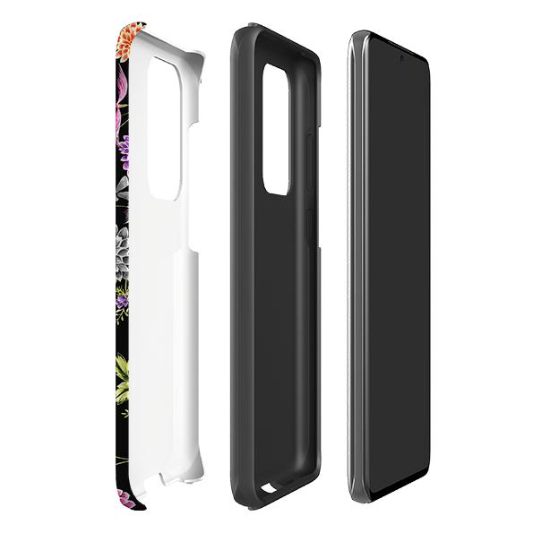 Samsung phone case-Broadview-Product Details Raised bevel to protect screen from scratches. Impact resistant polycarbonate shell and shock absorbing inner TPU liner. Secure fit with design wrapping around side of the case and full access to ports. Compatible with Qi-standard wireless charging. Thickness 1/8 inch (3mm), weight 30g. Compatibility See drop down menu for options, please select the right case as we print to order.-Stringberry