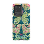 Samsung phone case-Butterflies By Elisabeth Haager-Product Details Raised bevel to protect screen from scratches. Impact resistant polycarbonate shell and shock absorbing inner TPU liner. Secure fit with design wrapping around side of the case and full access to ports. Compatible with Qi-standard wireless charging. Thickness 1/8 inch (3mm), weight 30g. Compatibility See drop down menu for options, please select the right case as we print to order.-Stringberry