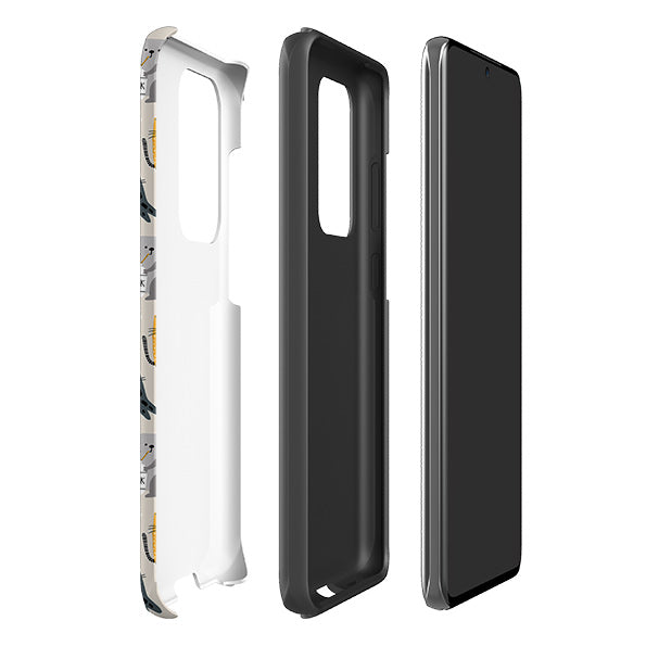 Samsung phone case-Buttons-Product Details Raised bevel to protect screen from scratches. Impact resistant polycarbonate shell and shock absorbing inner TPU liner. Secure fit with design wrapping around side of the case and full access to ports. Compatible with Qi-standard wireless charging. Thickness 1/8 inch (3mm), weight 30g. Compatibility See drop down menu for options, please select the right case as we print to order.-Stringberry