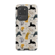 Samsung phone case-Buttons-Product Details Raised bevel to protect screen from scratches. Impact resistant polycarbonate shell and shock absorbing inner TPU liner. Secure fit with design wrapping around side of the case and full access to ports. Compatible with Qi-standard wireless charging. Thickness 1/8 inch (3mm), weight 30g. Compatibility See drop down menu for options, please select the right case as we print to order.-Stringberry