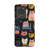 Samsung phone case-Catastrophe-Product Details Raised bevel to protect screen from scratches. Impact resistant polycarbonate shell and shock absorbing inner TPU liner. Secure fit with design wrapping around side of the case and full access to ports. Compatible with Qi-standard wireless charging. Thickness 1/8 inch (3mm), weight 30g. Compatibility See drop down menu for options, please select the right case as we print to order.-Stringberry