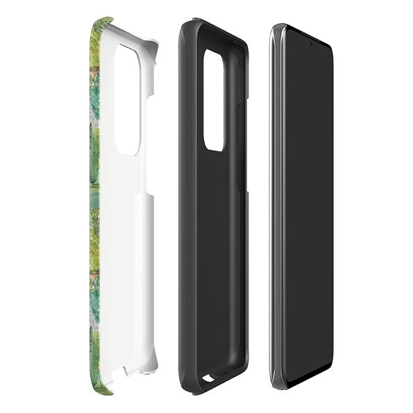 Samsung phone case-Central Park By Sarah Campbell-Product Details Raised bevel to protect screen from scratches. Impact resistant polycarbonate shell and shock absorbing inner TPU liner. Secure fit with design wrapping around side of the case and full access to ports. Compatible with Qi-standard wireless charging. Thickness 1/8 inch (3mm), weight 30g. Compatibility See drop down menu for options, please select the right case as we print to order.-Stringberry