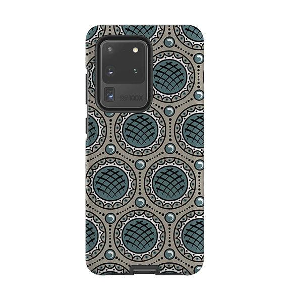 Samsung phone case-Charleston Green By Cressida Bell-Product Details Raised bevel to protect screen from scratches. Impact resistant polycarbonate shell and shock absorbing inner TPU liner. Secure fit with design wrapping around side of the case and full access to ports. Compatible with Qi-standard wireless charging. Thickness 1/8 inch (3mm), weight 30g. Compatibility See drop down menu for options, please select the right case as we print to order.-Stringberry