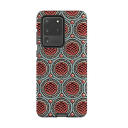 Samsung phone case-Charleston Red By Cressida Bell-Product Details Raised bevel to protect screen from scratches. Impact resistant polycarbonate shell and shock absorbing inner TPU liner. Secure fit with design wrapping around side of the case and full access to ports. Compatible with Qi-standard wireless charging. Thickness 1/8 inch (3mm), weight 30g. Compatibility See drop down menu for options, please select the right case as we print to order.-Stringberry