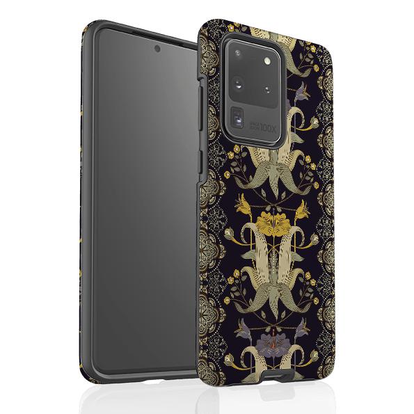 Samsung phone case-Chiddingford-Product Details Raised bevel to protect screen from scratches. Impact resistant polycarbonate shell and shock absorbing inner TPU liner. Secure fit with design wrapping around side of the case and full access to ports. Compatible with Qi-standard wireless charging. Thickness 1/8 inch (3mm), weight 30g. Compatibility See drop down menu for options, please select the right case as we print to order.-Stringberry