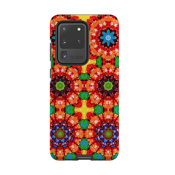 Samsung phone case-Coachella-Product Details Raised bevel to protect screen from scratches. Impact resistant polycarbonate shell and shock absorbing inner TPU liner. Secure fit with design wrapping around side of the case and full access to ports. Compatible with Qi-standard wireless charging. Thickness 1/8 inch (3mm), weight 30g. Compatibility See drop down menu for options, please select the right case as we print to order.-Stringberry