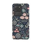 Samsung phone case-Cool Meadow By Suzy Taylor-Product Details Raised bevel to protect screen from scratches. Impact resistant polycarbonate shell and shock absorbing inner TPU liner. Secure fit with design wrapping around side of the case and full access to ports. Compatible with Qi-standard wireless charging. Thickness 1/8 inch (3mm), weight 30g. Compatibility See drop down menu for options, please select the right case as we print to order.-Stringberry