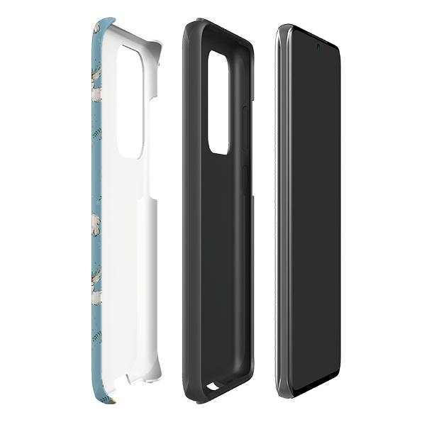Samsung phone case-Cute-Product Details Raised bevel to protect screen from scratches. Impact resistant polycarbonate shell and shock absorbing inner TPU liner. Secure fit with design wrapping around side of the case and full access to ports. Compatible with Qi-standard wireless charging. Thickness 1/8 inch (3mm), weight 30g. Compatibility See drop down menu for options, please select the right case as we print to order.-Stringberry