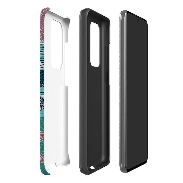 Samsung phone case-Damesoille By Kate Heiss-Product Details Raised bevel to protect screen from scratches. Impact resistant polycarbonate shell and shock absorbing inner TPU liner. Secure fit with design wrapping around side of the case and full access to ports. Compatible with Qi-standard wireless charging. Thickness 1/8 inch (3mm), weight 30g. Compatibility See drop down menu for options, please select the right case as we print to order.-Stringberry