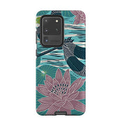 Samsung phone case-Damesoille By Kate Heiss-Product Details Raised bevel to protect screen from scratches. Impact resistant polycarbonate shell and shock absorbing inner TPU liner. Secure fit with design wrapping around side of the case and full access to ports. Compatible with Qi-standard wireless charging. Thickness 1/8 inch (3mm), weight 30g. Compatibility See drop down menu for options, please select the right case as we print to order.-Stringberry