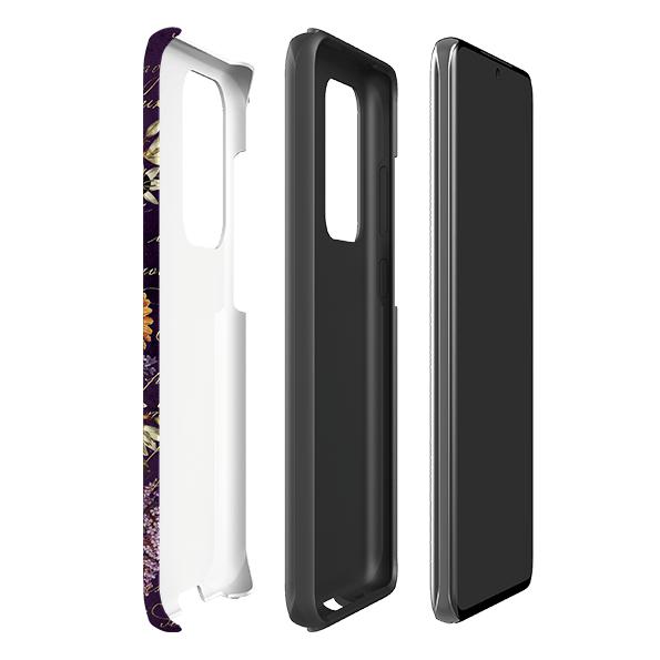 Samsung phone case-Dreams-Product Details Raised bevel to protect screen from scratches. Impact resistant polycarbonate shell and shock absorbing inner TPU liner. Secure fit with design wrapping around side of the case and full access to ports. Compatible with Qi-standard wireless charging. Thickness 1/8 inch (3mm), weight 30g. Compatibility See drop down menu for options, please select the right case as we print to order.-Stringberry