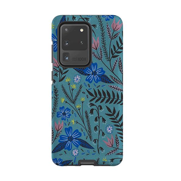Samsung phone case-Dusk Garden By Lee Foster Wilson-Product Details Raised bevel to protect screen from scratches. Impact resistant polycarbonate shell and shock absorbing inner TPU liner. Secure fit with design wrapping around side of the case and full access to ports. Compatible with Qi-standard wireless charging. Thickness 1/8 inch (3mm), weight 30g. Compatibility See drop down menu for options, please select the right case as we print to order.-Stringberry